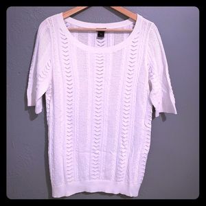 Ann Taylor: Knit, crew neck top